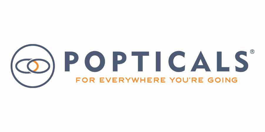 Popticals Premium Compact Sunglasses Logo
