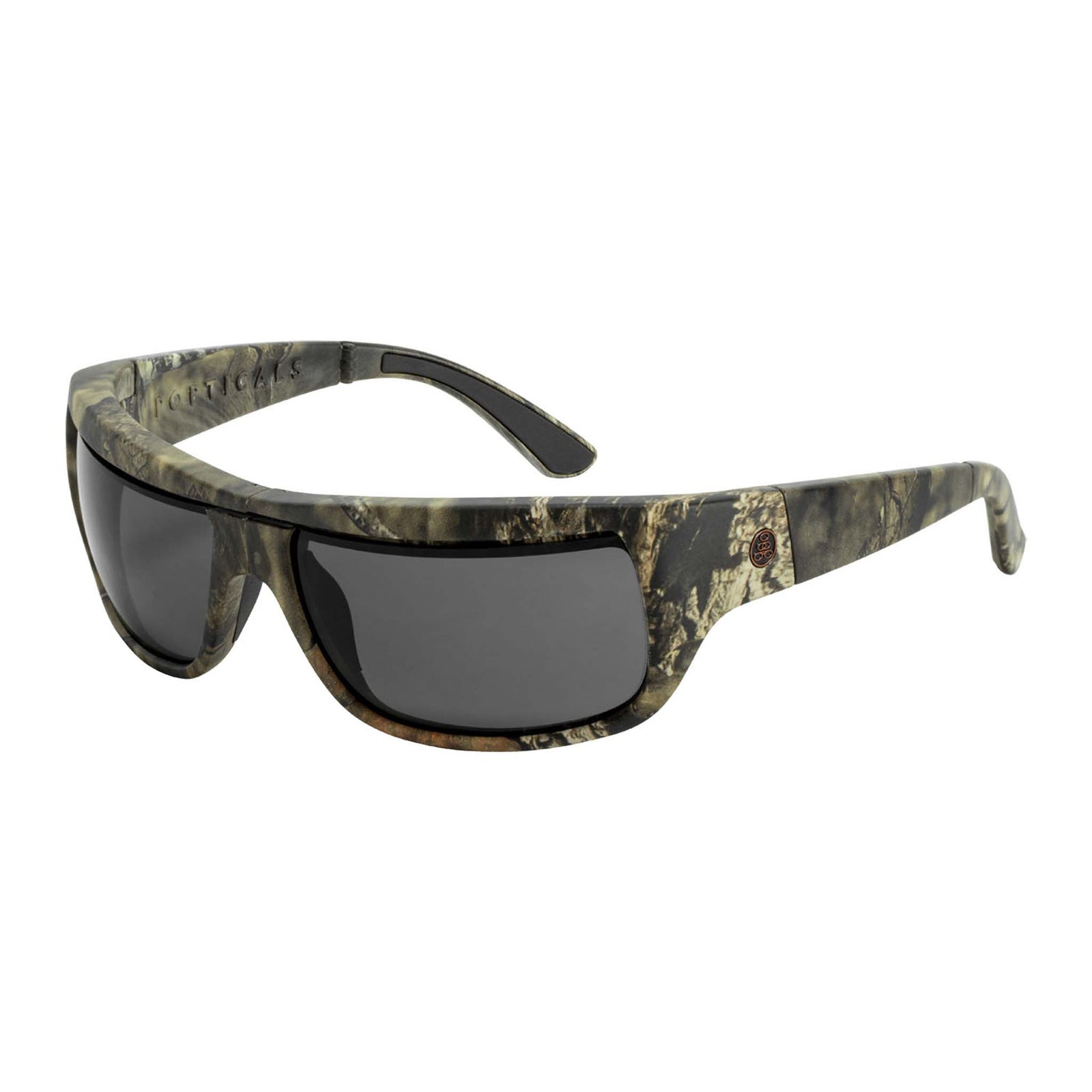 Popticals, Premium Compact Sunglasses, PopH2O, 010070-MCGP, Polarized Sunglasses, Matte Mossy Oak Break-Up Frame, Gray Lenses, Glam View