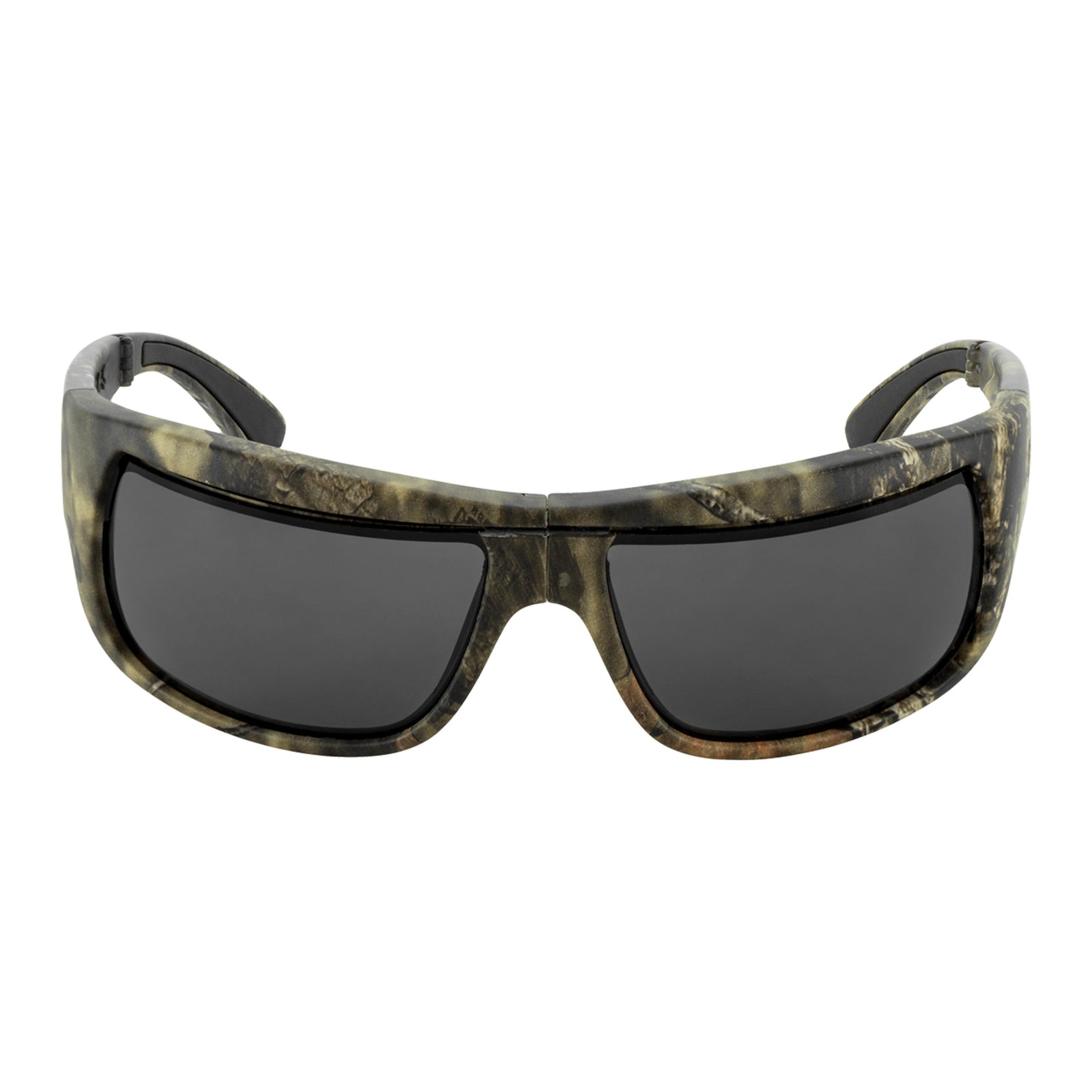 Popticals, Premium Compact Sunglasses, PopH2O, 010070-MCGP, Polarized Sunglasses, Matte Mossy Oak Break-Up Frame, Gray Lenses, Front View