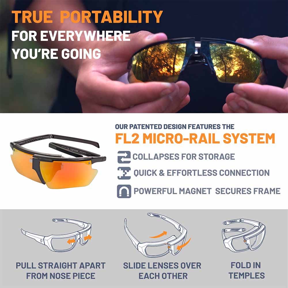 POPEDGE™ Collection, Popticals Sunglasses, True Portability
