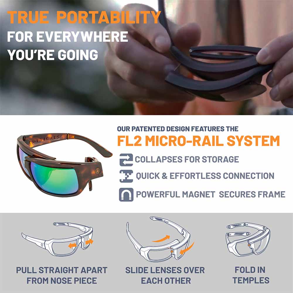 POPH2O™ Collection, Popticals Sunglasses, True Portability