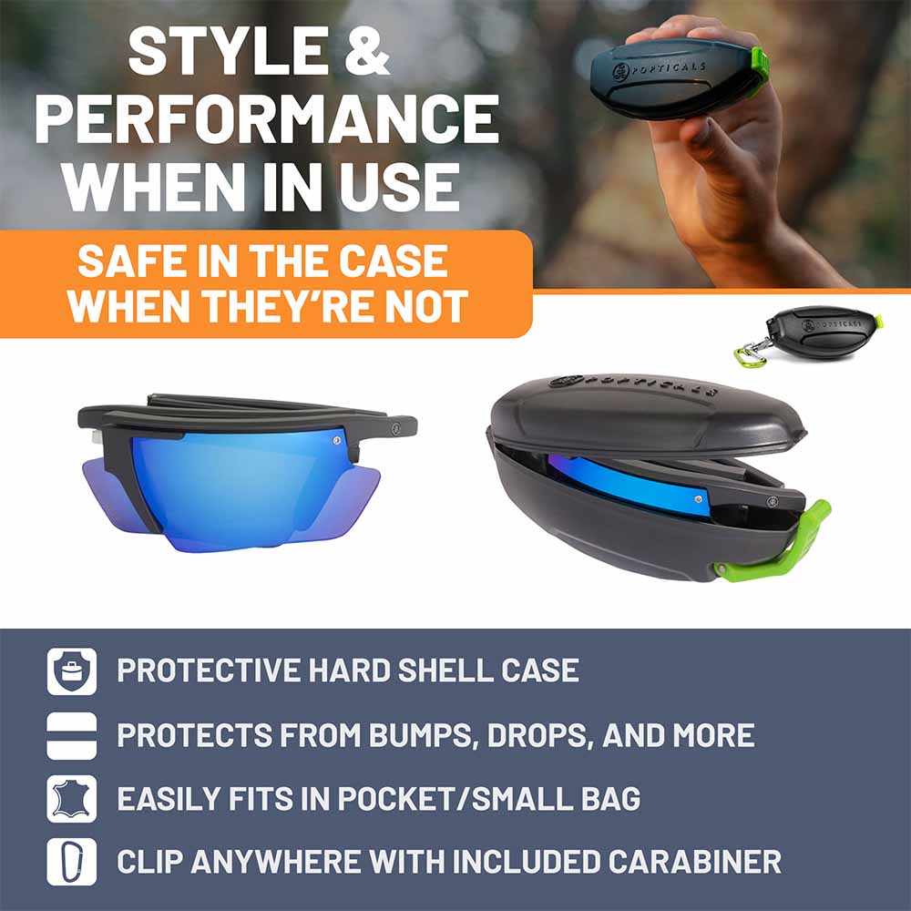 POPEDGE™ Collection, Popticals Sunglasses, Safe in the Case