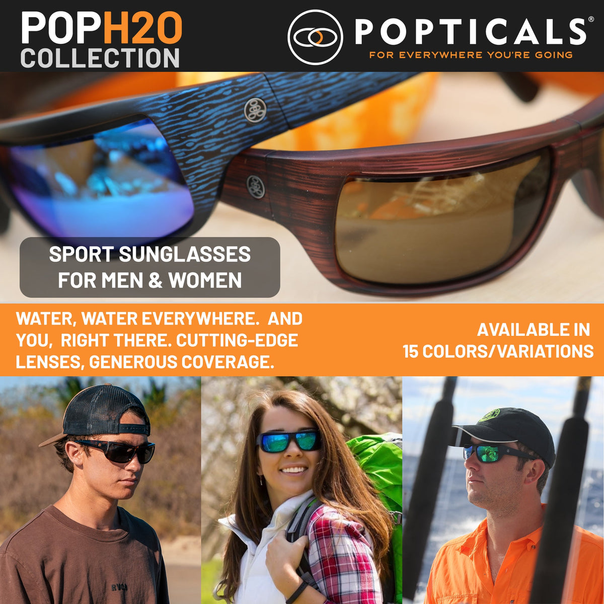 Popticals Sunglasses - POPH2O Collection