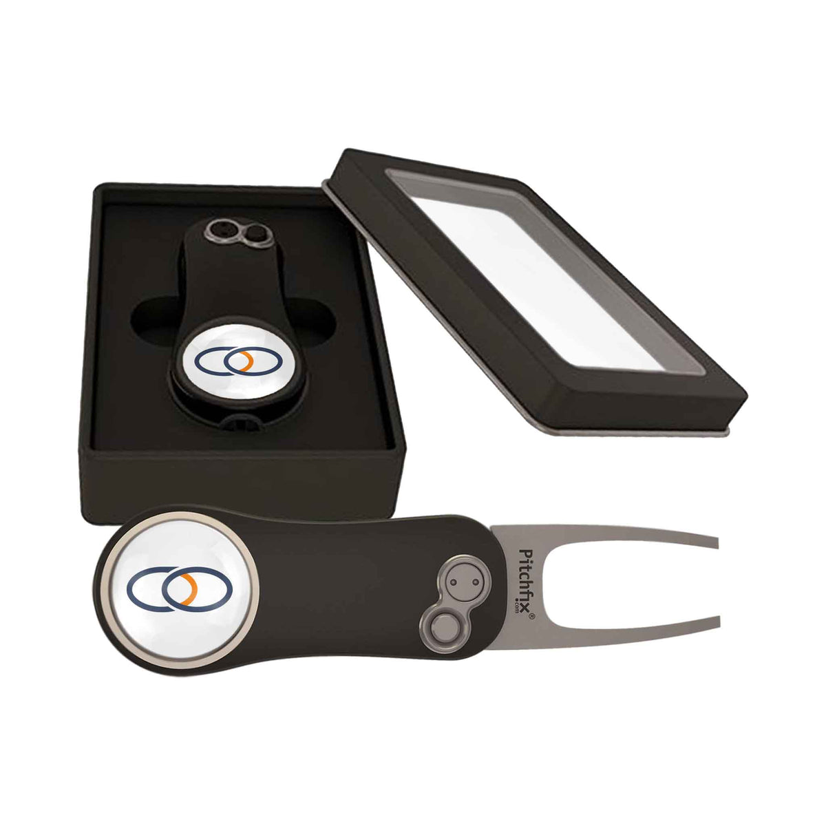 Pitchfix Hybrid 2.0 Divot Tool with Ball Marker and Gift Box
