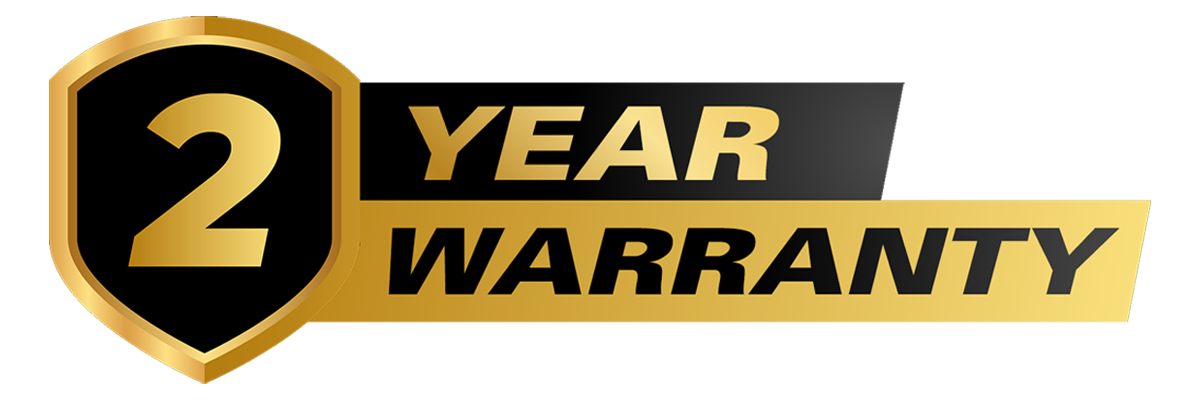 2 Year Warranty