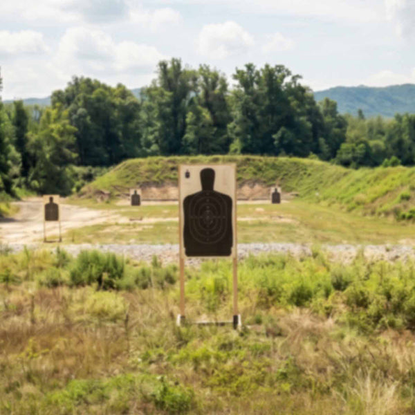 Downrange view without other safety glasses