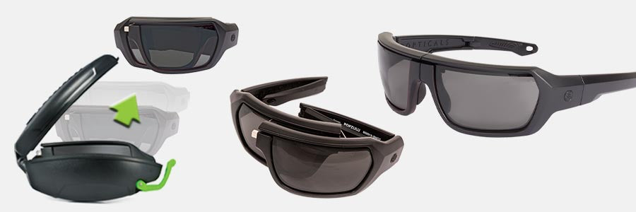 POPZULU - Ballistic Eyewear, Tactical Sunglasses and Safety glasses - True Portability without sacrificing quality