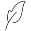 Lightweight frame  and lens technology icon