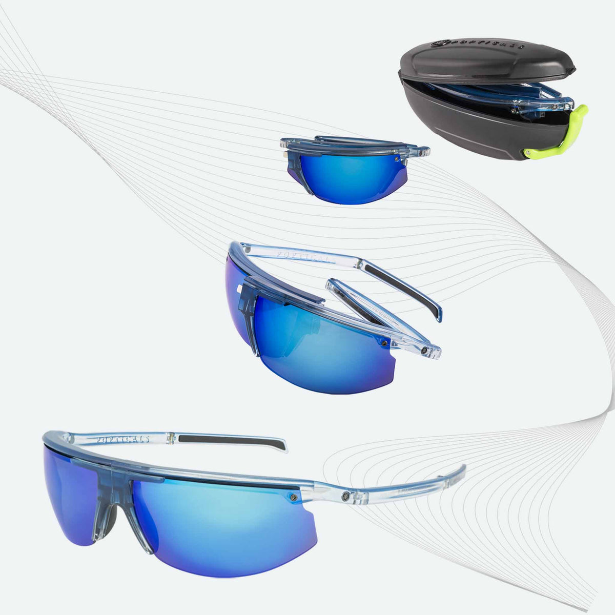 Crystal Frame Sunglasses: Transparent & Translucent Frames - Popticals