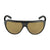 Popticals, Premium Compact Sunglasses, PopAir, 300010-DUNP, Polarized Sunglasses, Matte Driftwood Frame, Brown Lenses, Front Tilt View