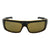 Popticals, Premium Compact Sunglasses, PopGear, 010050-AUNP, Polarized Sunglasses, Matte Black Tortoise, Brown Lenses, Front Tilt View