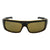POPGEAR matte black tortoise sunglasses crafted from durable plastic with brown lenses