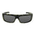 Popticals, Premium Compact Sunglasses, PopGear, 050050-MCGP, Polarized Sunglasses, Matte Mossy Oak Break-Up Frame , Gray Lenses, Front Tilt View