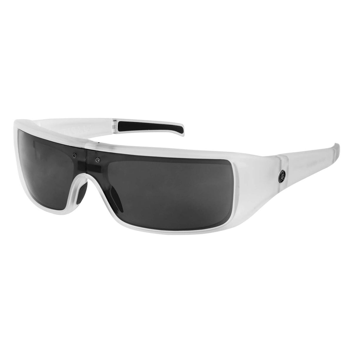 Popticals, Premium Compact Sunglasses, PopGear, 010050-XYOO, Polarized Sunglasses, Matte Crystal Frame, Gray Lenses, Glam View
