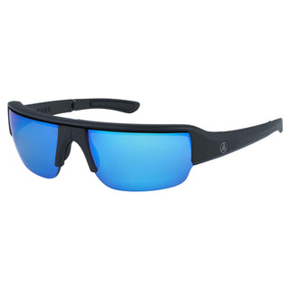 POPGUN | Matte Black | Polarized Gray/Blue Mirror | Popticals
