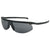 Popticals, Premium Compact Sunglasses, PopStar, 010040-BMGP, Polarized Sunglasses, Matte Black Frame, Gray Lenses, Glam View