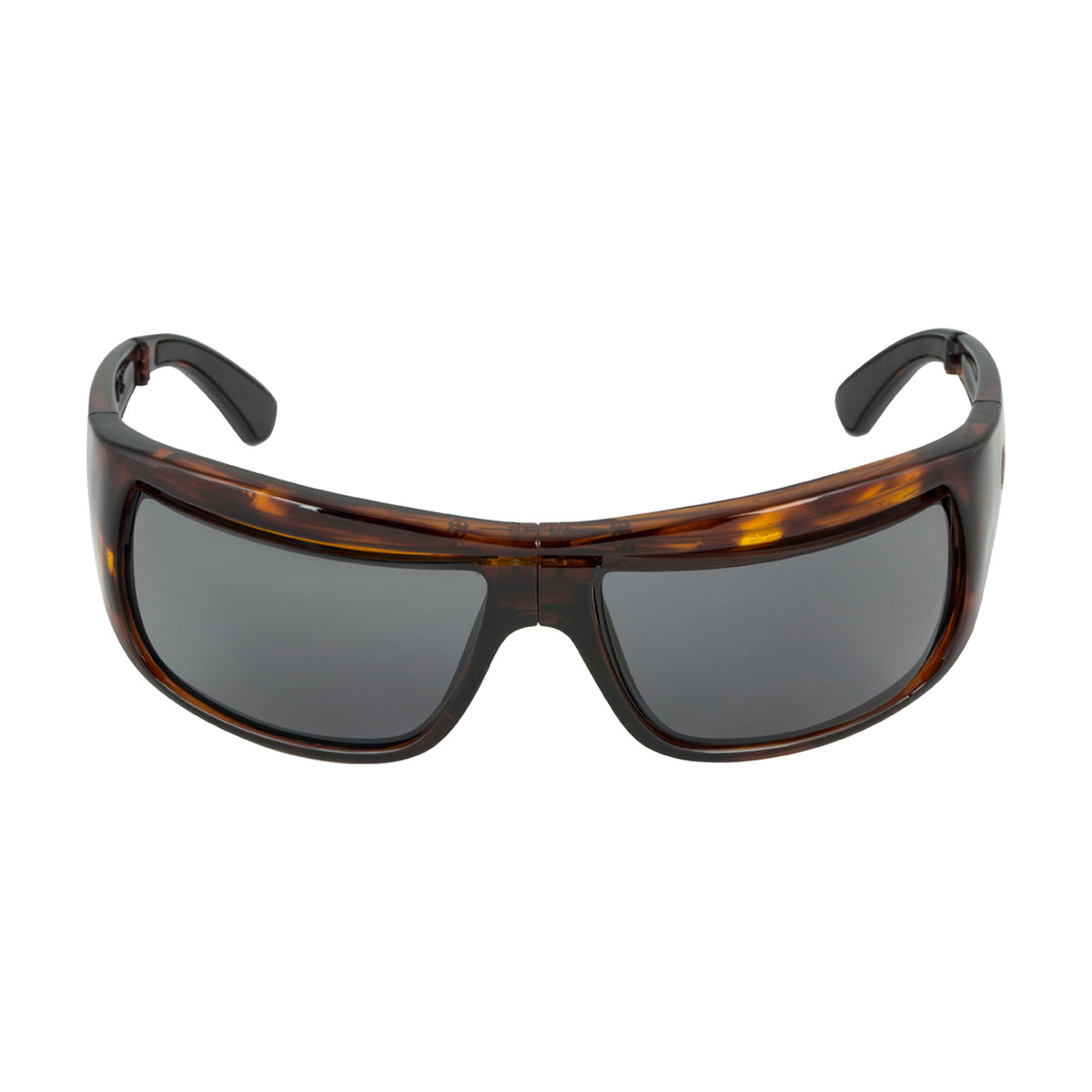Popticals, Premium Compact Sunglasses, PopH2O, 010070-CTGP, Polarized Sunglasses, Gloss Tortoise Frame, Gray Lenses, Front View