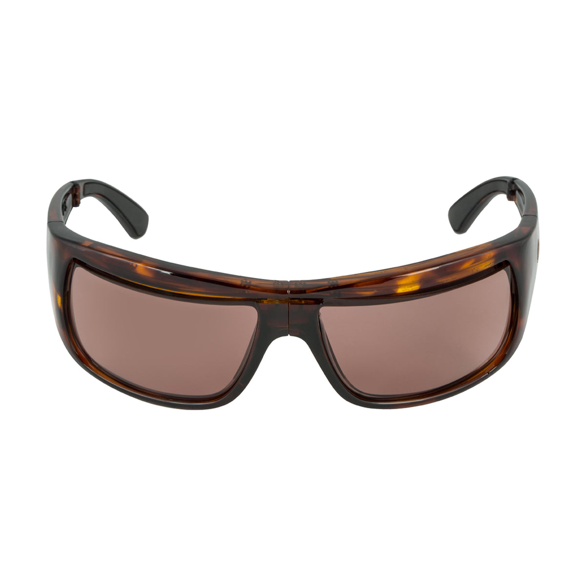 Popticals, Premium Compact Sunglasses, PopH2O, 010070-CTCP, Polarized Sunglasses, Gloss Tortoise Frame, Copper Lenses, Front View
