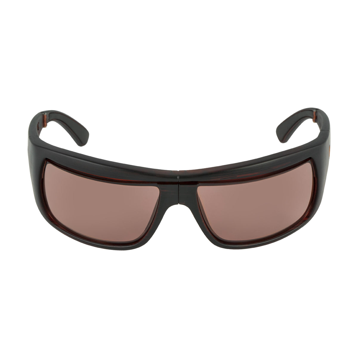 Popticals, Premium Compact Sunglasses, PopH2O, 010070-DUCP, Polarized Sunglasses, Matte Driftwood Frame, Copper Lenses, Front View