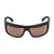Popticals, Premium Compact Sunglasses, PopH2O, 010070-DUCP, Polarized Sunglasses, Matte Driftwood Frame, Copper Lenses, Front View