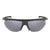 Popticals, Premium Compact Sunglasses, PopTrail, 010081-BMGP, Polarized Sunglasses, Matte Black Frame, Gray Lenses, Front View