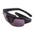 Popticals, Premium Compact Sunglasses, PopGun, 200010-BMVS, Standard Golf Sunglasses, Matte Black Frame, Violet Golf Lenses, Glam View