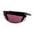 Popticals, Premium Compact Sunglasses, PopStar, 200040-BMVS, Standard Golf Sunglasses, Matte Black Frame, Violet Golf Lenses, Compact View