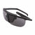 Popticals, Premium Compact Sunglasses, PopArt, 010030-BMGS, Standard Sunglasses, Matte Black Frame, Gray Lenses, Glam View