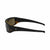 Popticals, Premium Compact Sunglasses, PopGear, 010050-AUNP, Polarized Sunglasses, Matte Black Tortoise, Brown Lenses, Side View