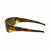 Popticals, Premium Compact Sunglasses, PopGear, 010050-BUNS, Standard Sunglasses, Matte Tortoise Crystal Frames, Brown Lenses, Side View