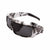Popticals, Premium Compact Sunglasses, PopGear, 010050-CCGP, Polarized Sunglasses, Matte White Camo Frame, Gray Lenses, Spider View