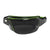 Popticals, Premium Compact Sunglasses, PopGun, 040010-GLGP, Polarized Sunglasses, Gloss Black over Green Crystal Frame, Gray Lenses, Compact View