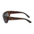 Popticals, Premium Compact Sunglasses, PopH2O, 010070-CTGP, Polarized Sunglasses, Gloss Tortoise Frame, Gray Lenses, Side View