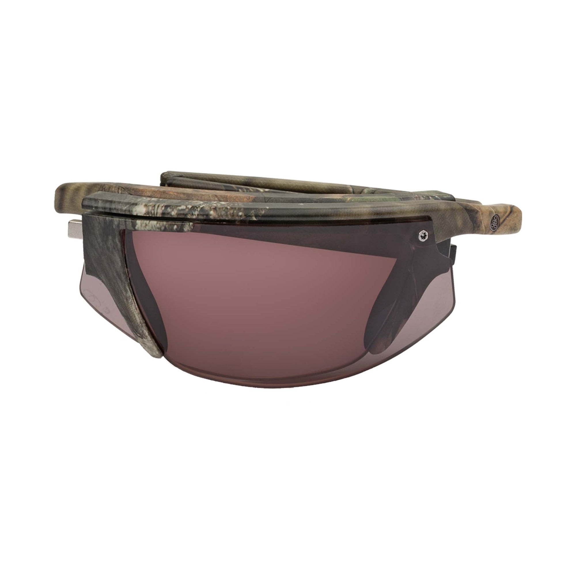 Popticals, Premium Compact Sunglasses, PopStar, 010040-MCNP, Polarized Sunglasses, Matte Mossy Oak Break-Up Frame, Brown Lenses, Compact View
