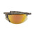 Popticals, Premium Compact Sunglasses, PopStar, 010040-MCON, Polarized Sunglasses, Matte Mossy Oak Break-Up Frame, Gray Lenses w/Orange Mirror Finish, Compact View